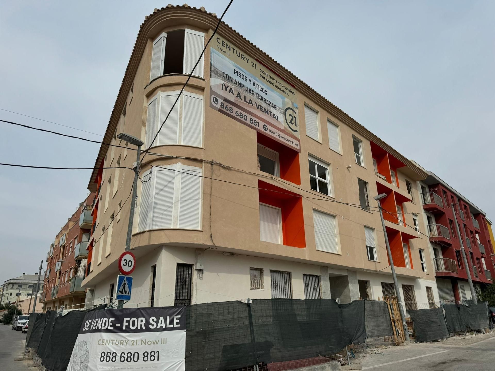 Exterior view of Attic for sale in  Murcia Capital  with Terrace and Storage room