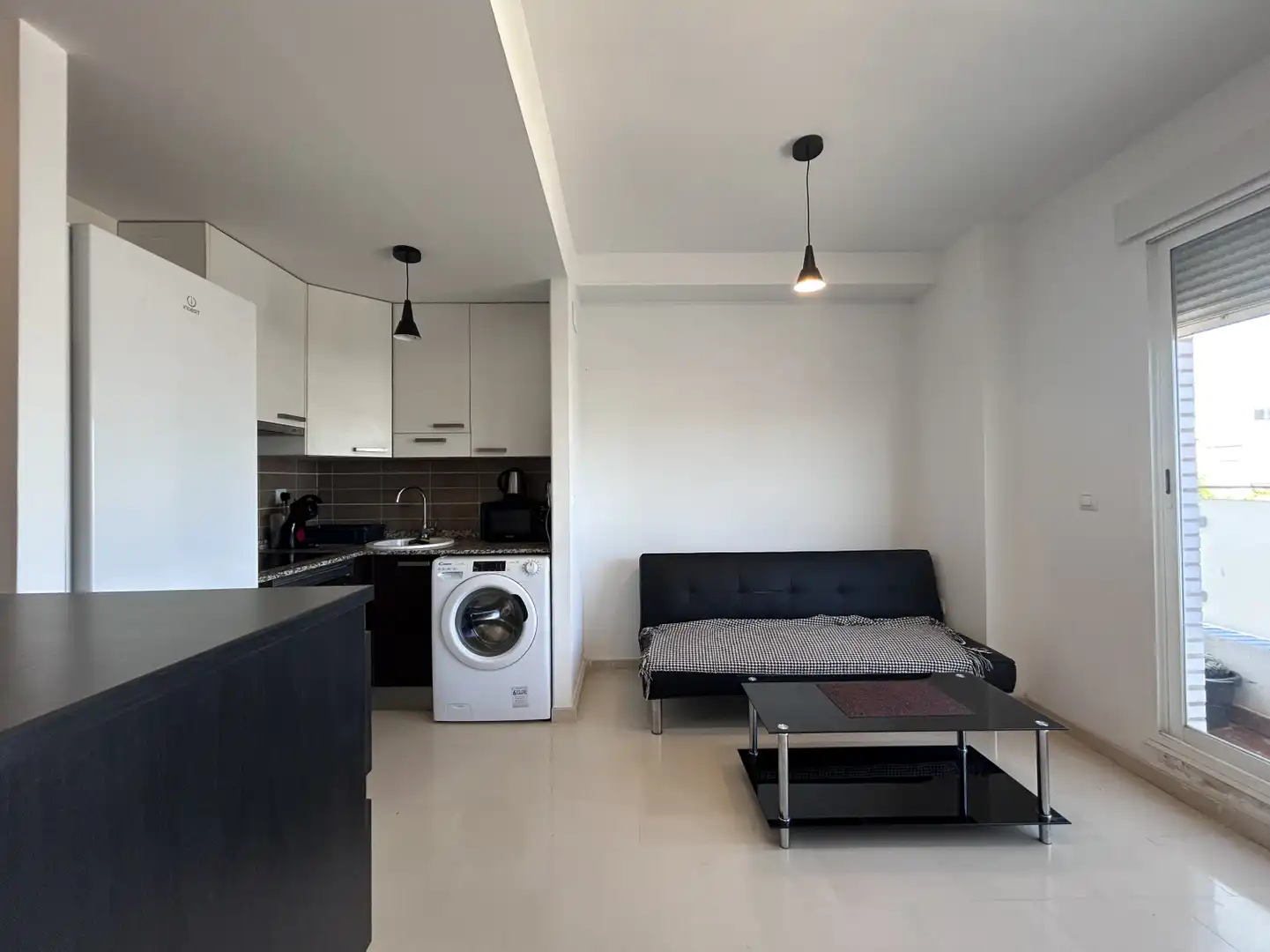 Living room of Flat for rent in Massamagrell  with Parquet flooring and Storage room