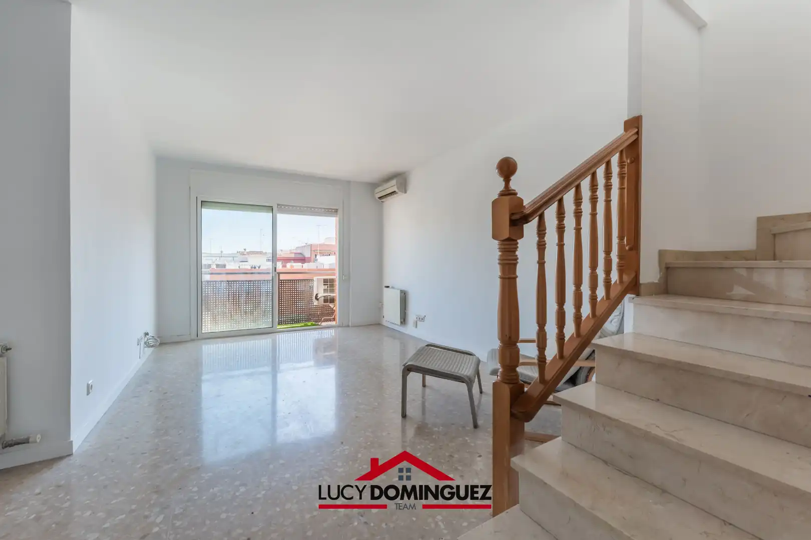 Wohnzimmer von Maisonette zum Verkauf in Mataró mit Klimaanlage, Heizung und Terrasse