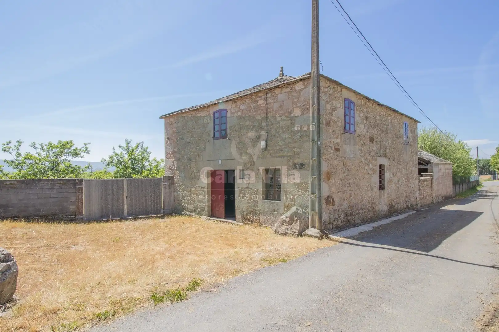 Vista exterior de Casa o chalet en venta en Guntín con Terraza y Trastero