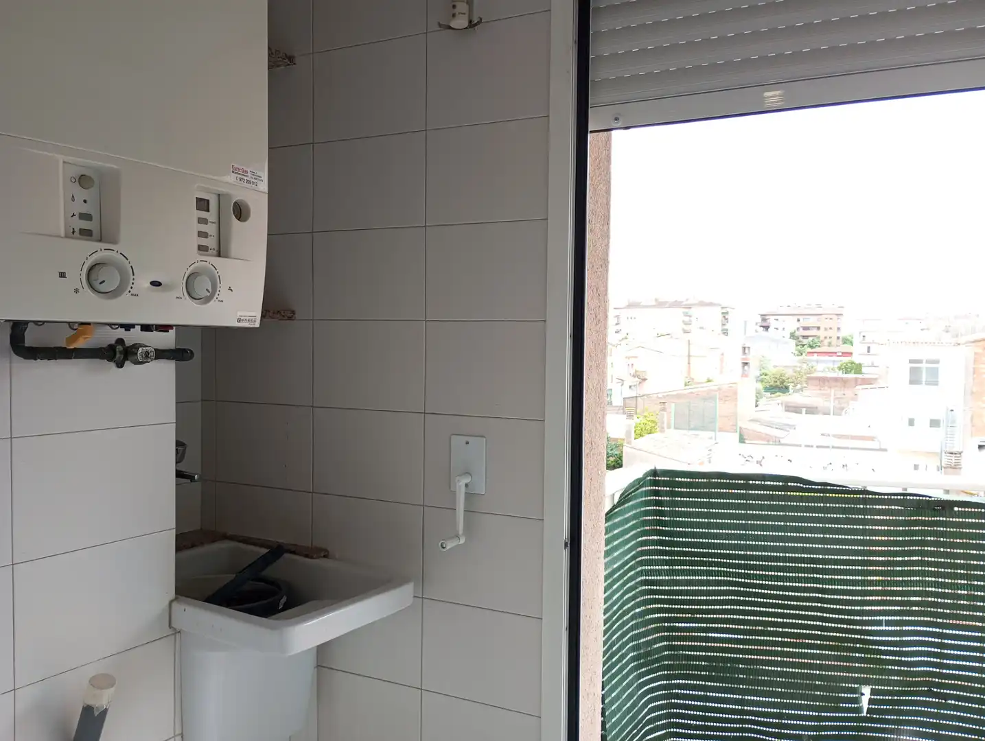 Terraza de Piso en venta en Salt con Calefacción, Trastero y Horno