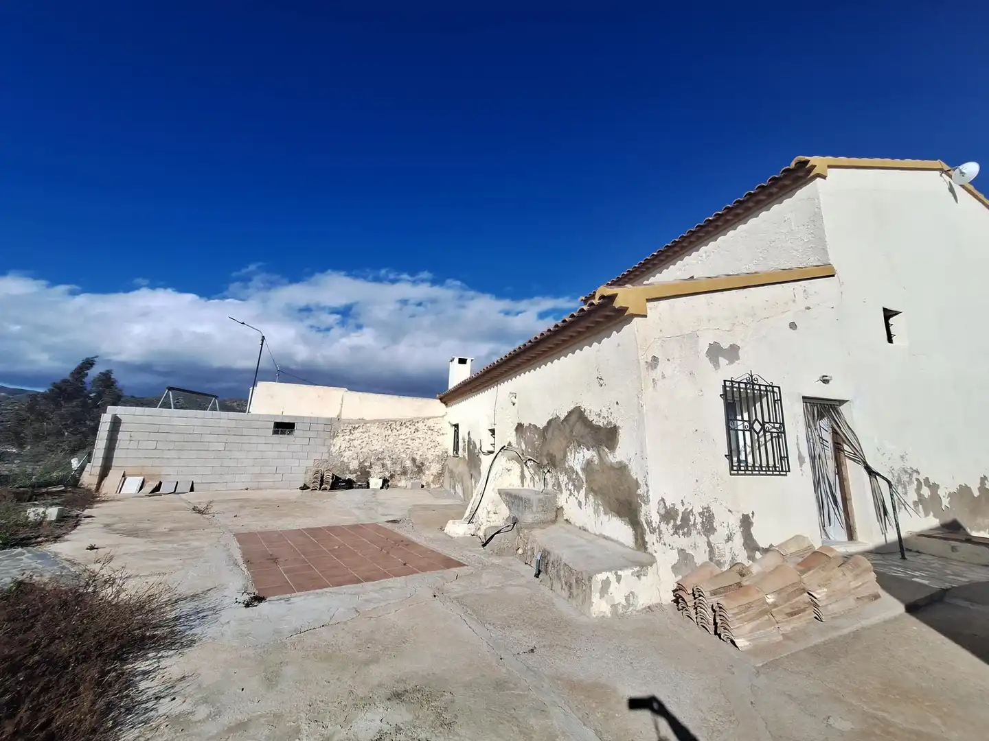 Vista exterior de Finca rústica en venda en Sorbas amb Terrassa