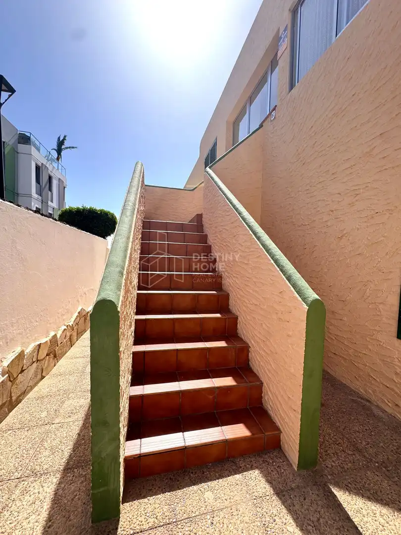 Vista exterior de Apartamento de alquiler en La Oliva con Terraza