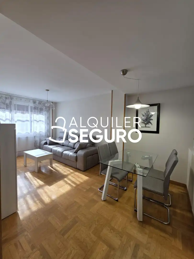 Sala de estar de Piso de alquiler en Burgos con Calefacción, Terraza y Trastero