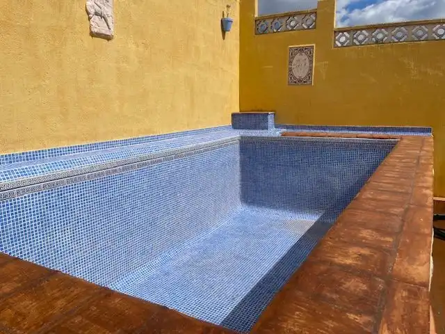 Piscina de Casa o xalet en venda en Tàrbena amb Aire condicionat, Jardí privat i Terrassa