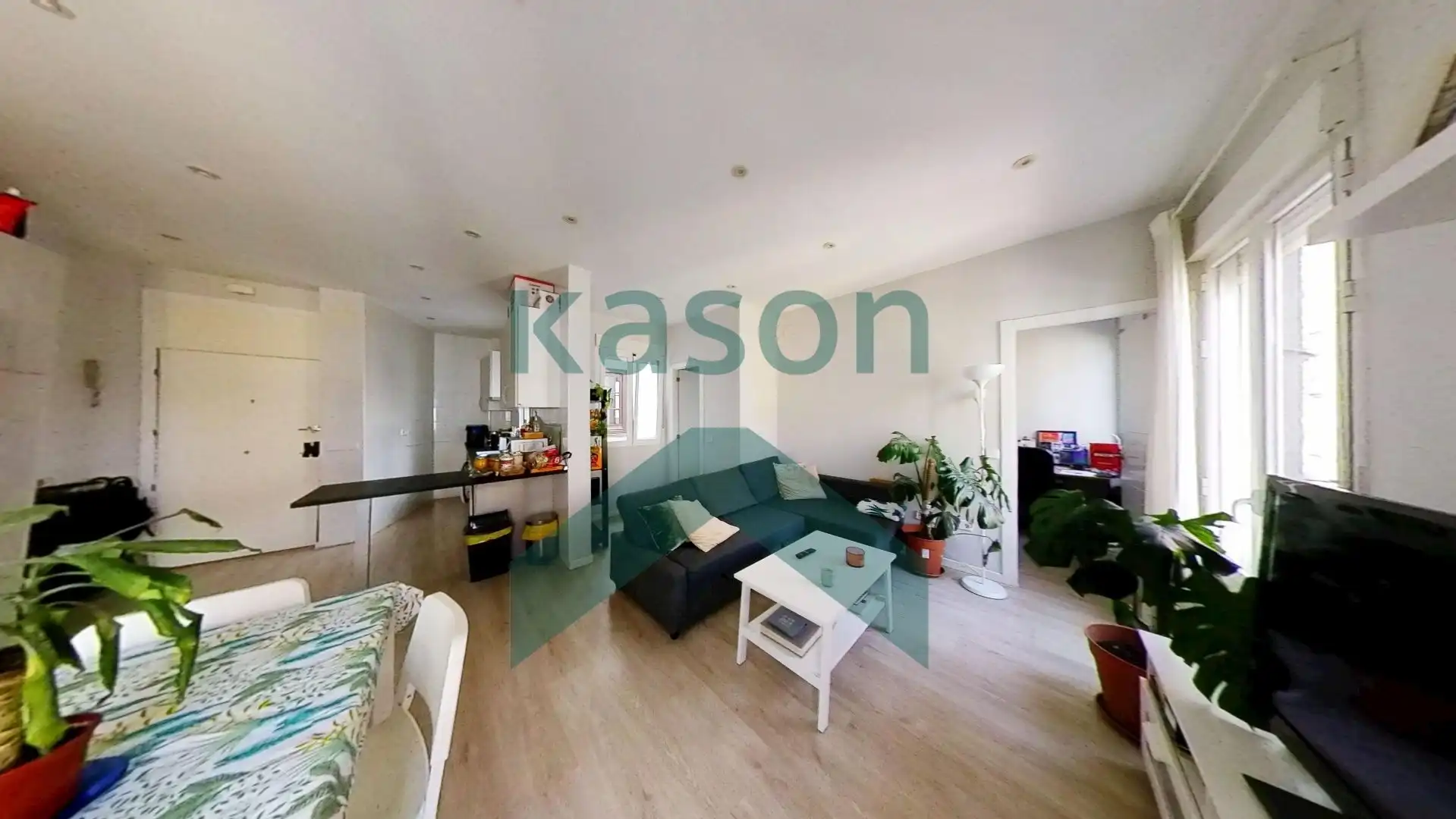 Wohnzimmer von Wohnung zum Verkauf in Madrid mit Klimaanlage und Heizung