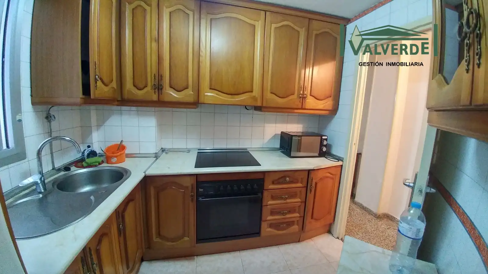 Küche von Wohnung zur Miete in Granada mit Möbliert, Ofen und Waschmaschine