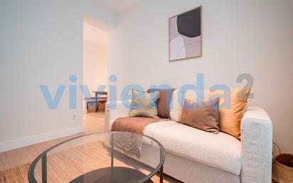 Living room of Flat to rent in  Madrid Capital  with Balcony