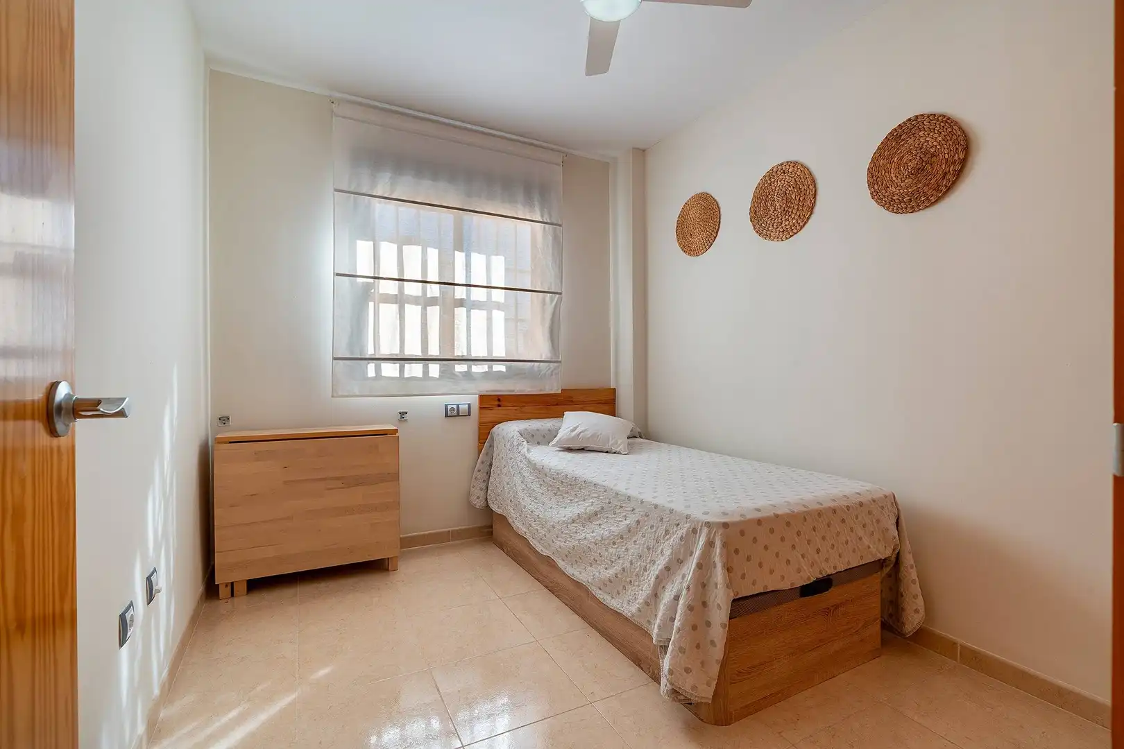 Bedroom of Flat for sale in Vícar  with Air Conditioner, Heating and Private garden