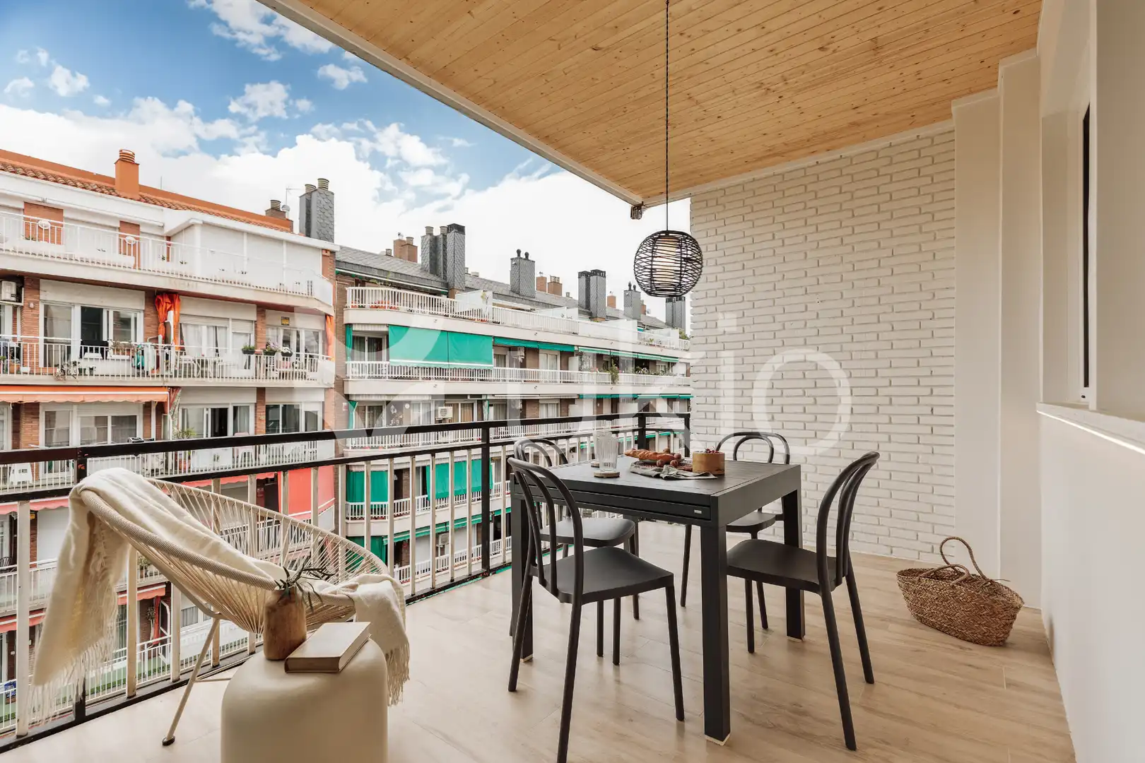 Terrace of Apartments for rent in Barcelona  with Air Conditioner, Heating and Furnished