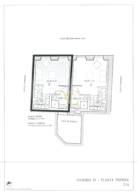Flat for sale in Gijón   with Heating and Alarm