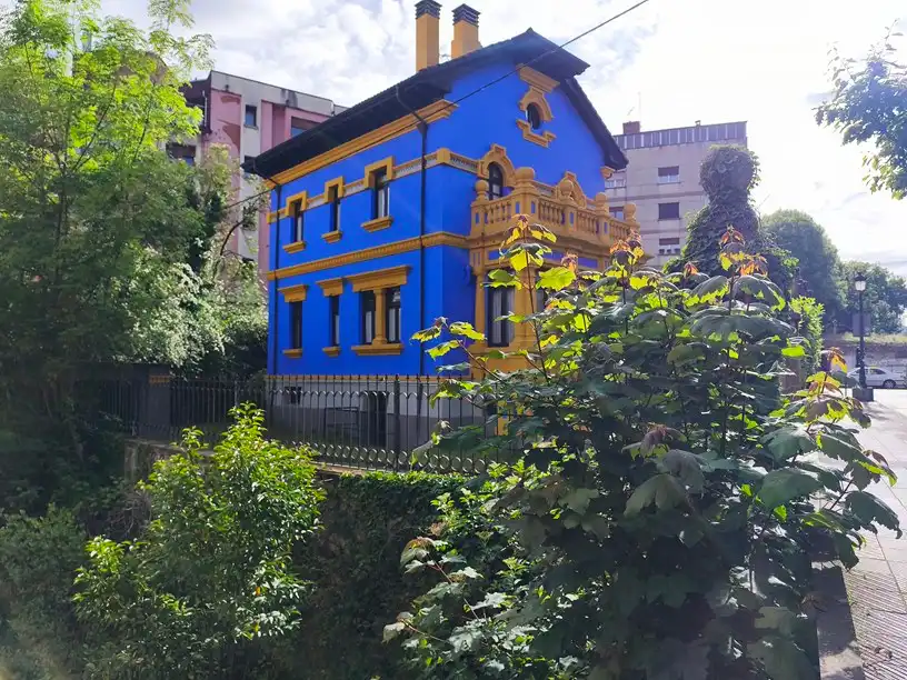 Vista exterior de Casa o chalet en venta en Nava con Amueblado