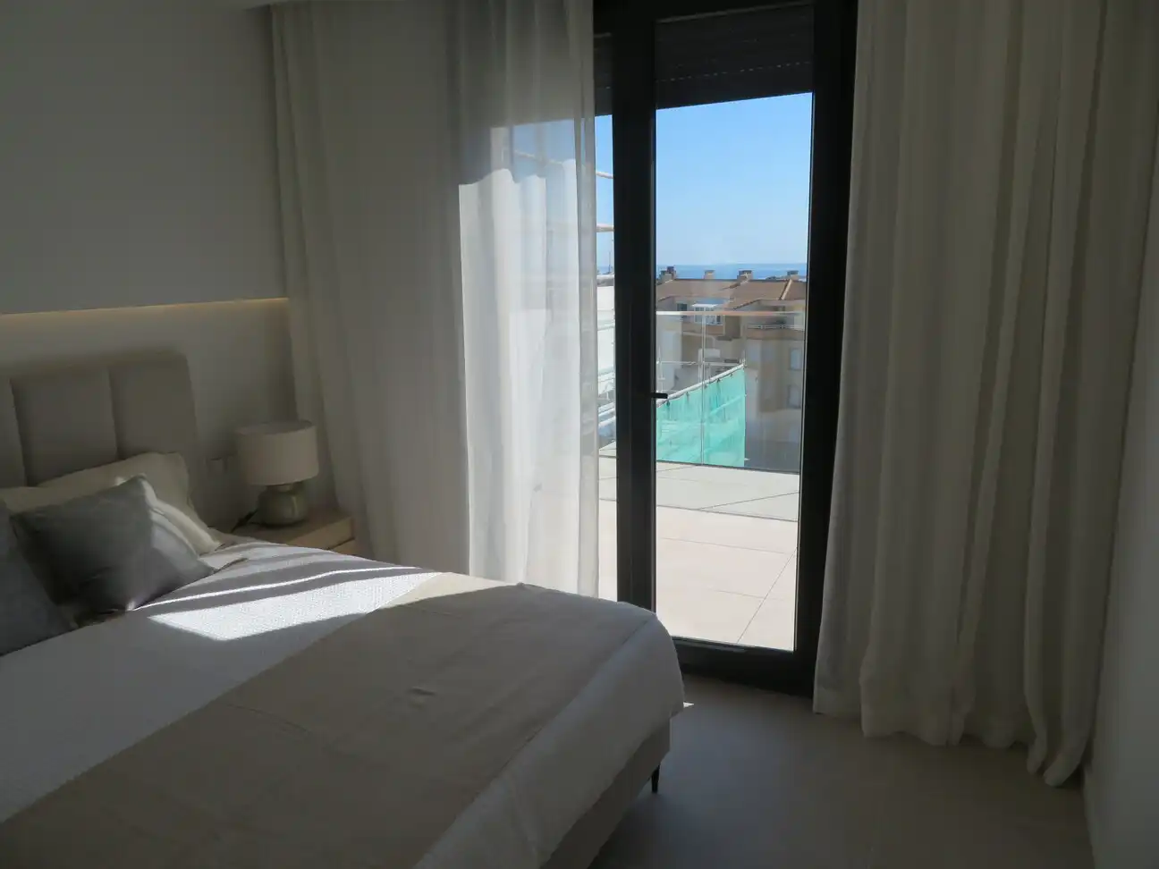 Schlafzimmer von Maisonette zum Verkauf in Dénia mit Klimaanlage, Terrasse und Abstellraum