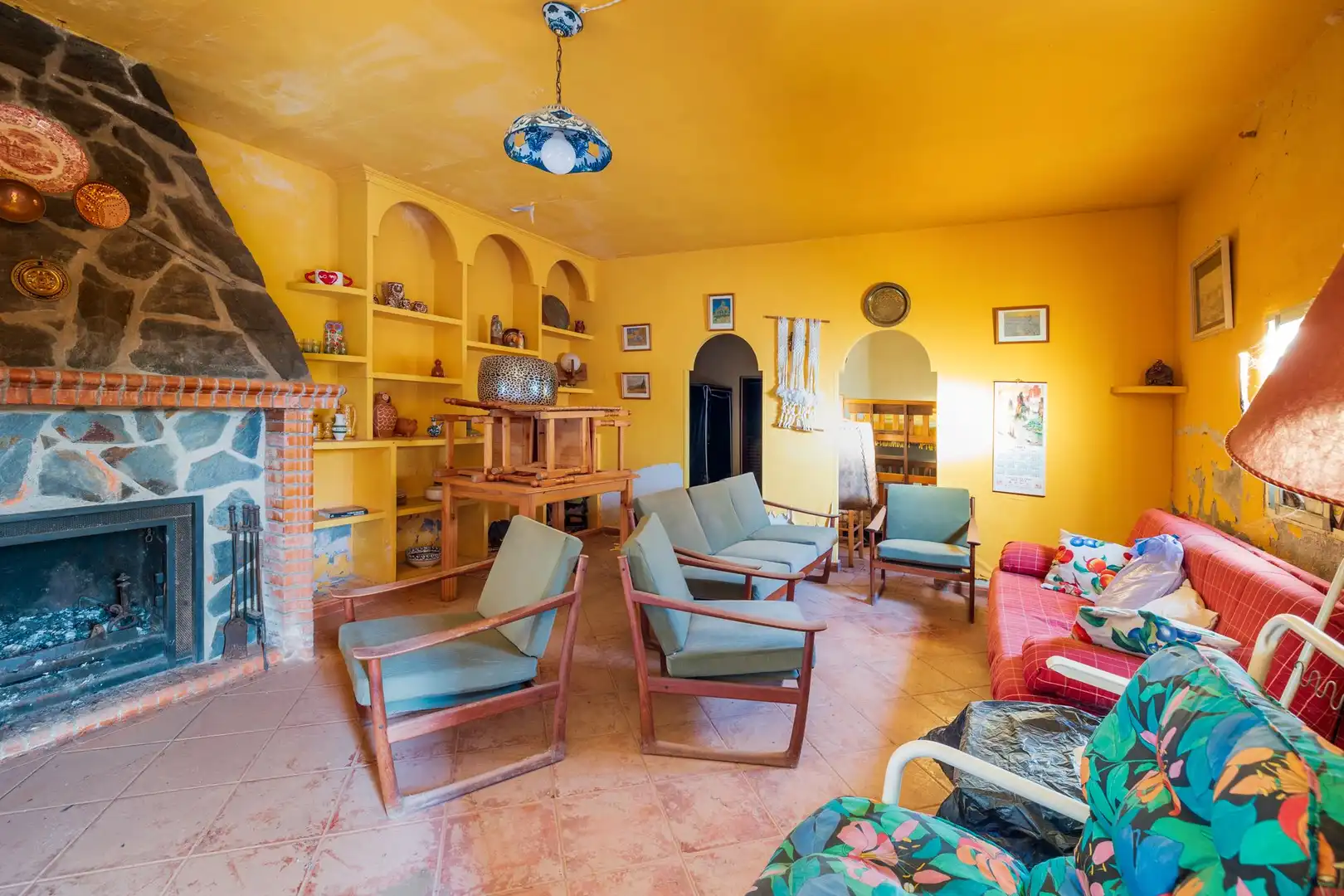 Sala d'estar de Casa o xalet en venda en Cogollos de la Vega