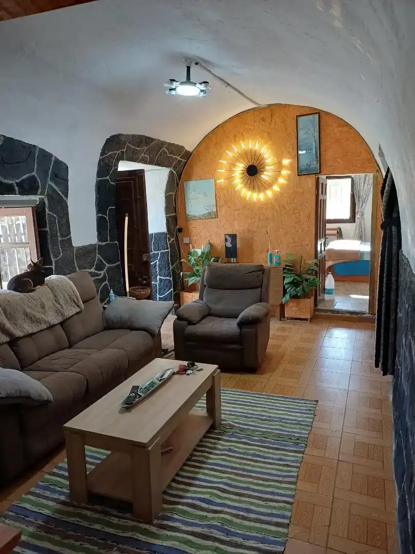Sala d'estar de Finca rústica en venda en Pulpí amb Aire condicionat i Piscina