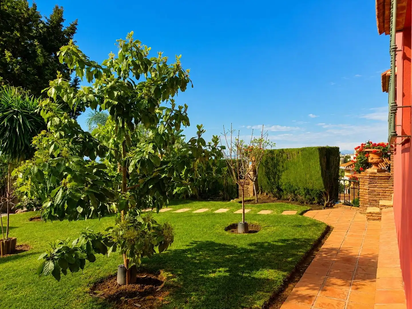 Jardí de Casa o xalet en venda en Benalmádena amb Aire condicionat, Calefacció i Jardí privat