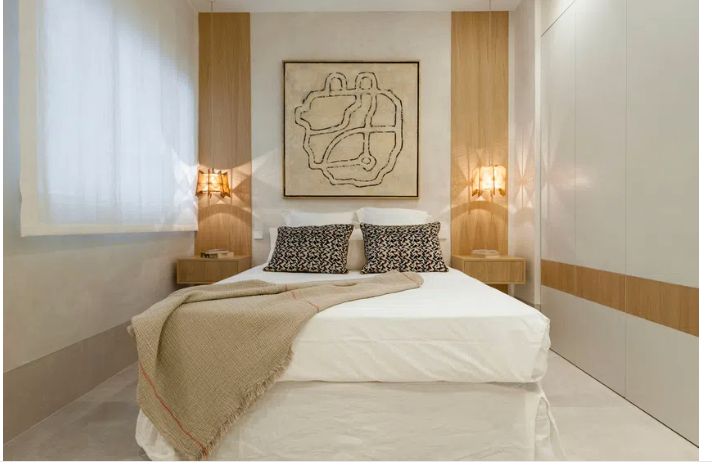Bedroom of Flat to rent in  Madrid Capital  with Air Conditioner and Furnished