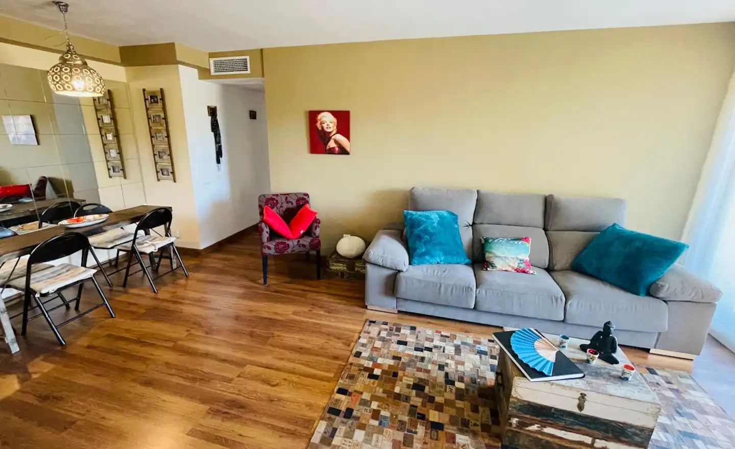 Sala d'estar de Pis en venda en Eivissa amb Aire condicionat, Terrassa i Traster