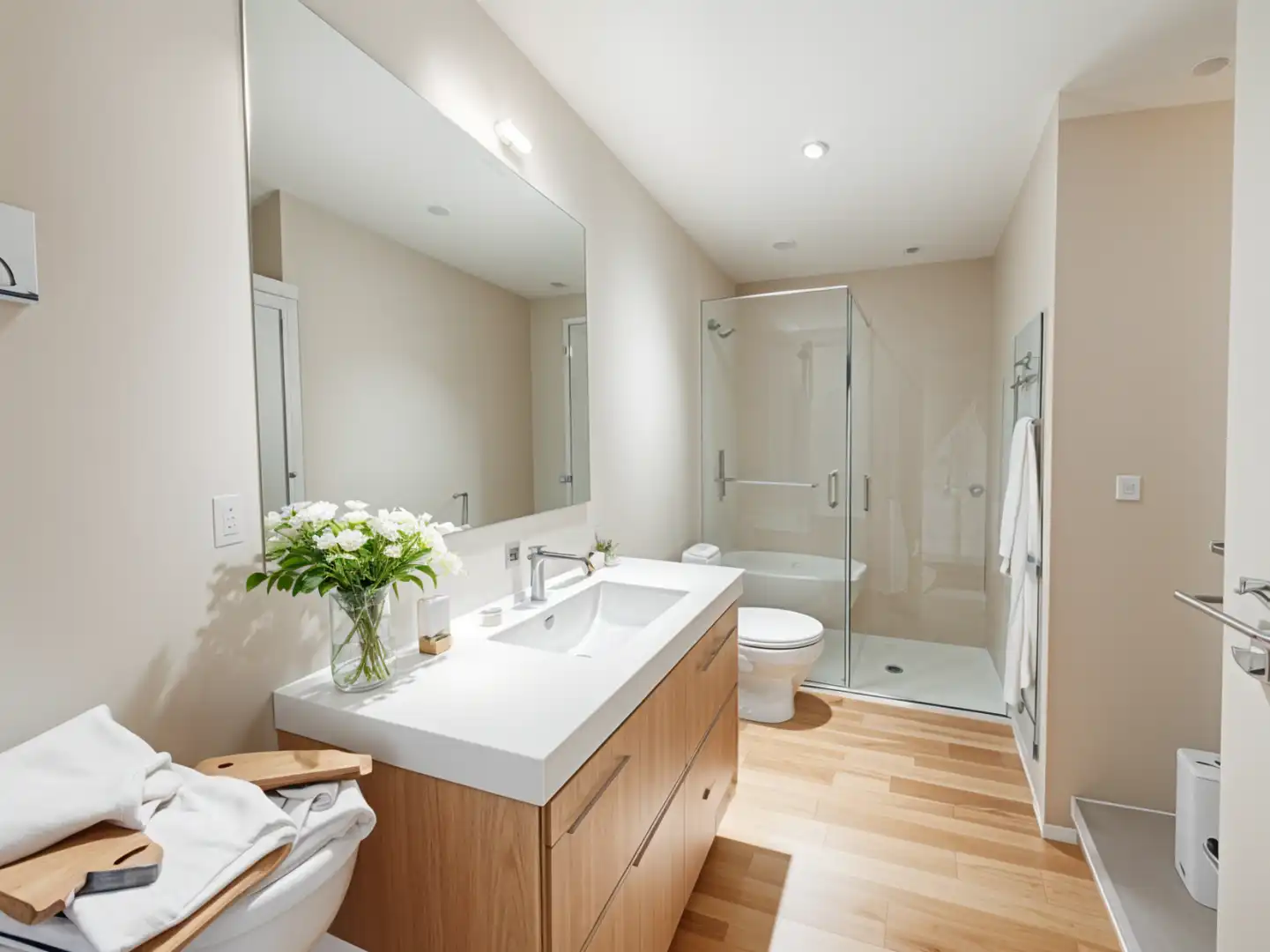 Baño de Casa o chalet en venta en Getxo  con Aire acondicionado, Calefacción y Jardín privado