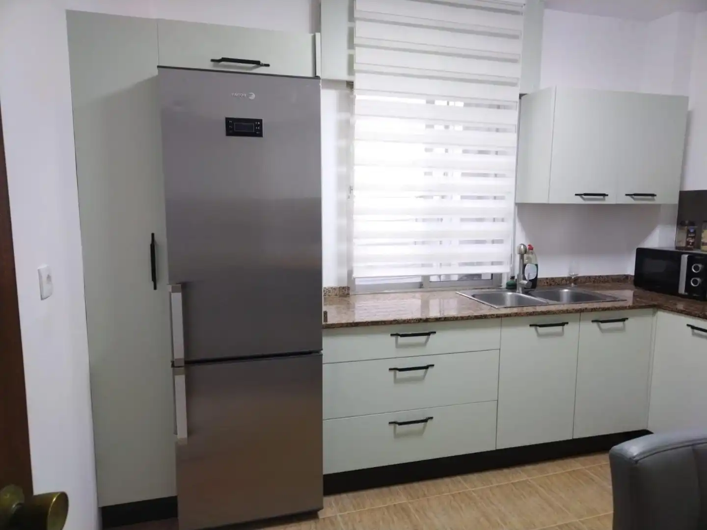 Cocina de Apartamento en venta en Vilanova de Arousa con Calefacción