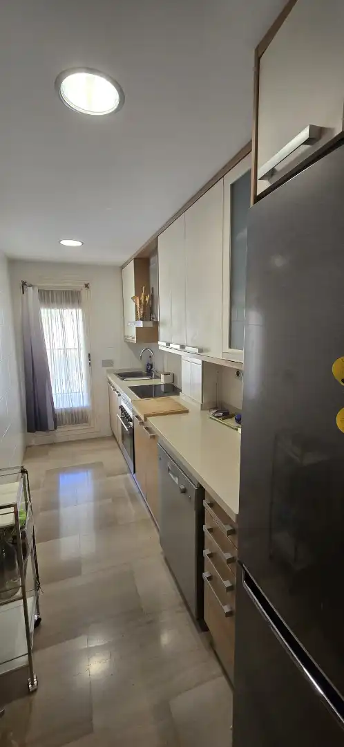 Kitchen of Flat for rent in Dénia  with Air Conditioner, Heating and Terrace