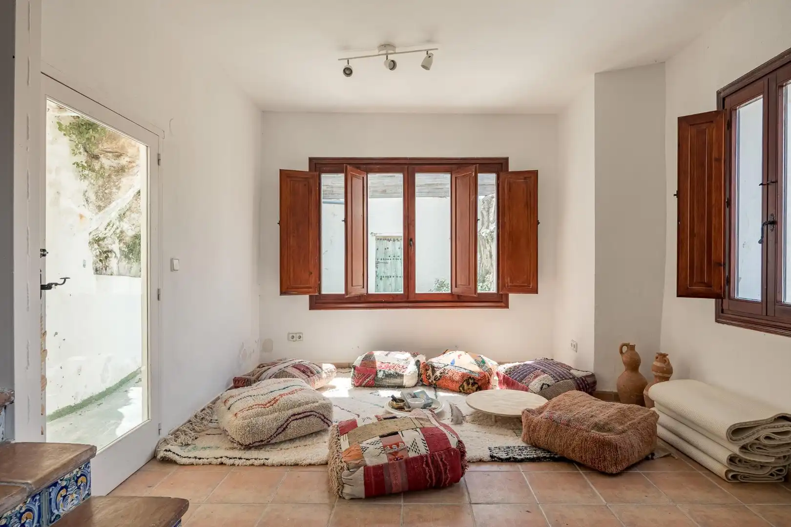Sala d'estar de Finca rústica en venda en Polop amb Traster
