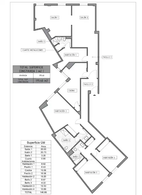 Flat for sale in Sevilla  with Air Conditioner and Heating