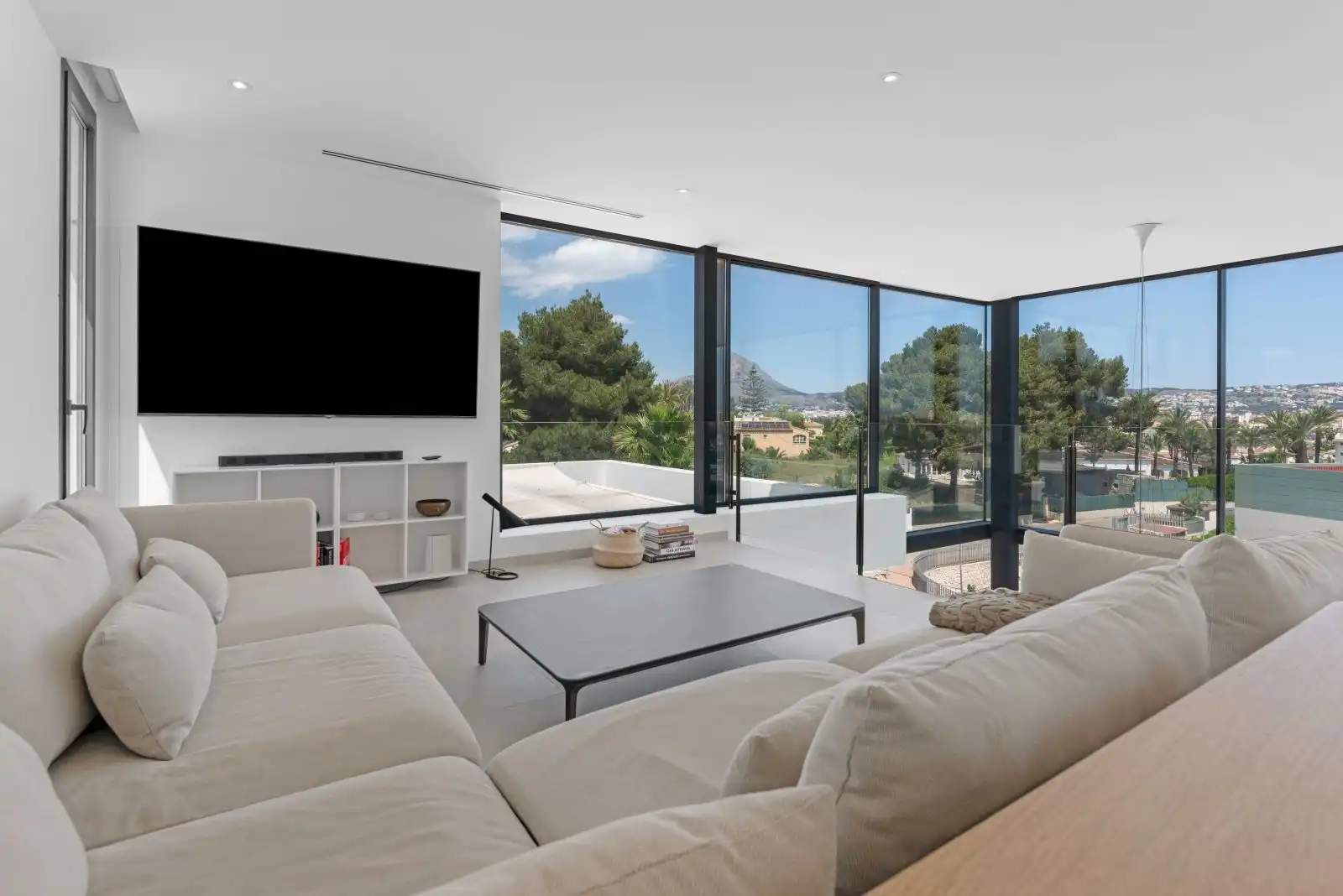 Living room of Houses for sale in Jávea / Xàbia  with Air Conditioner, Heating and Private garden