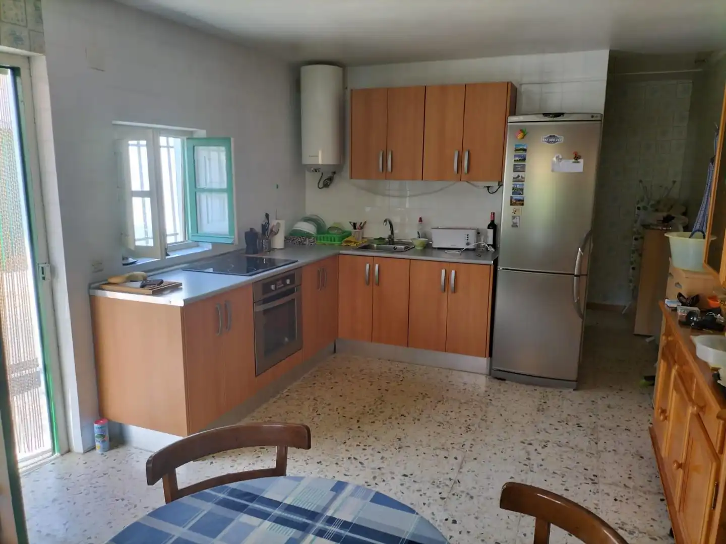 Cocina de Casa o chalet en venta en La Puebla de Valdavia  con Jardín privado y Trastero