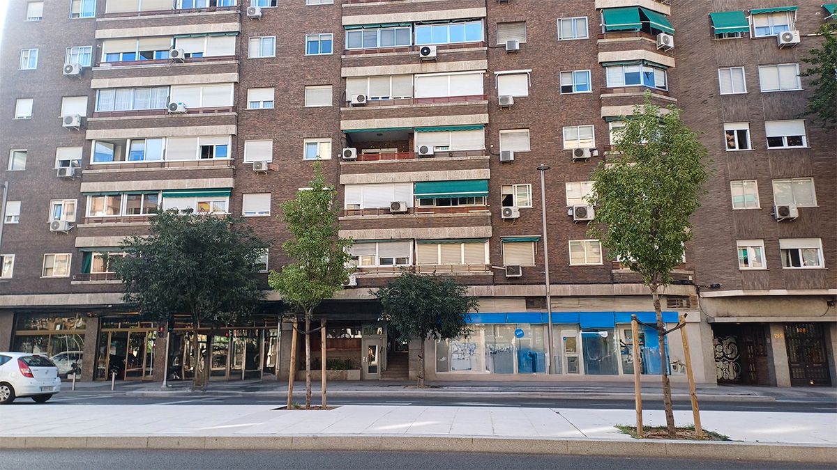 Vista exterior de Garatge en venda en  Madrid Capital