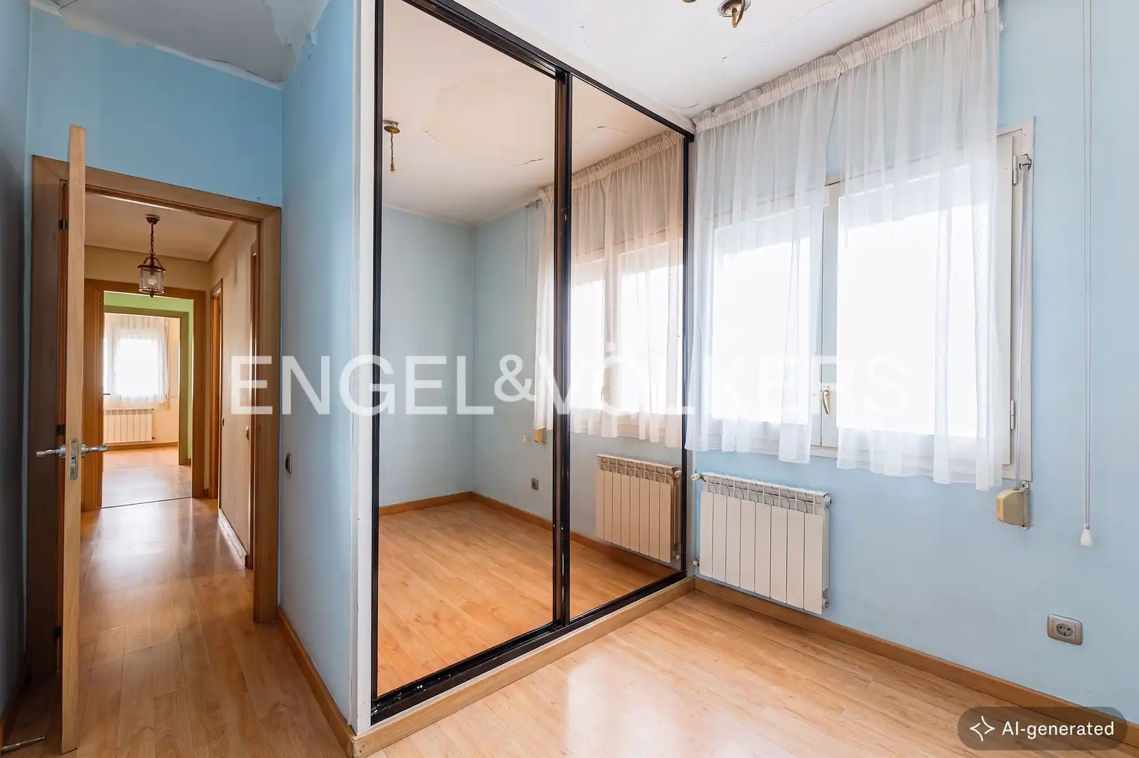 Bedroom of Flat for sale in Barcelona  with Heating and Parquet flooring