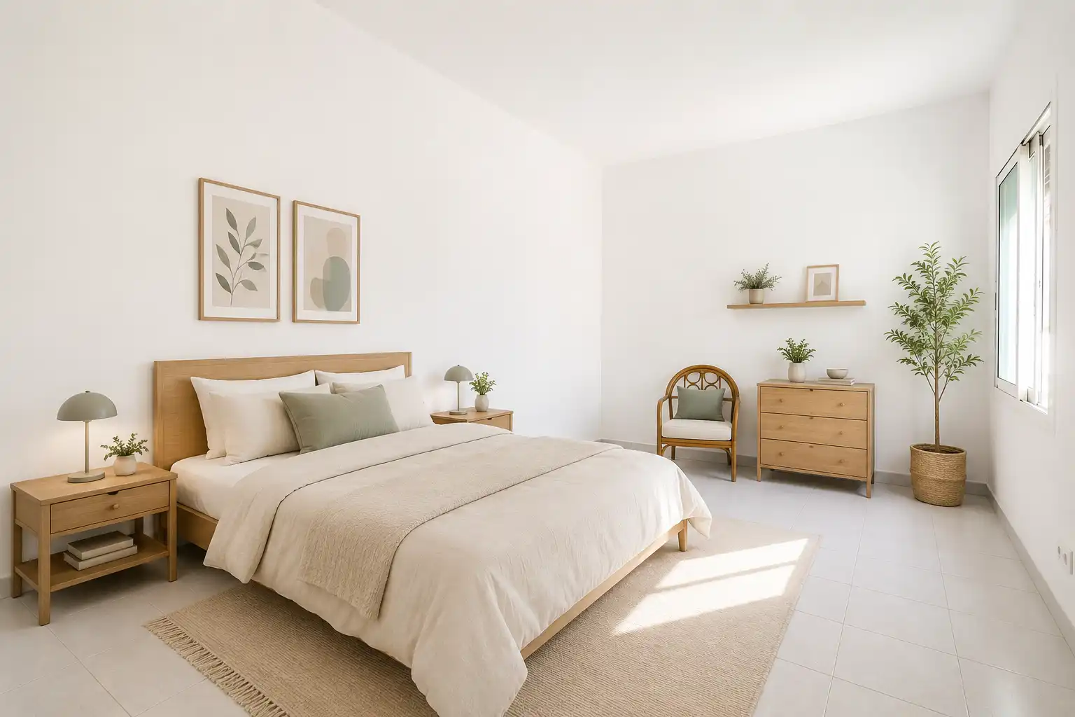 Schlafzimmer von Wohnung zum Verkauf in Verges mit Heizung und Terrasse