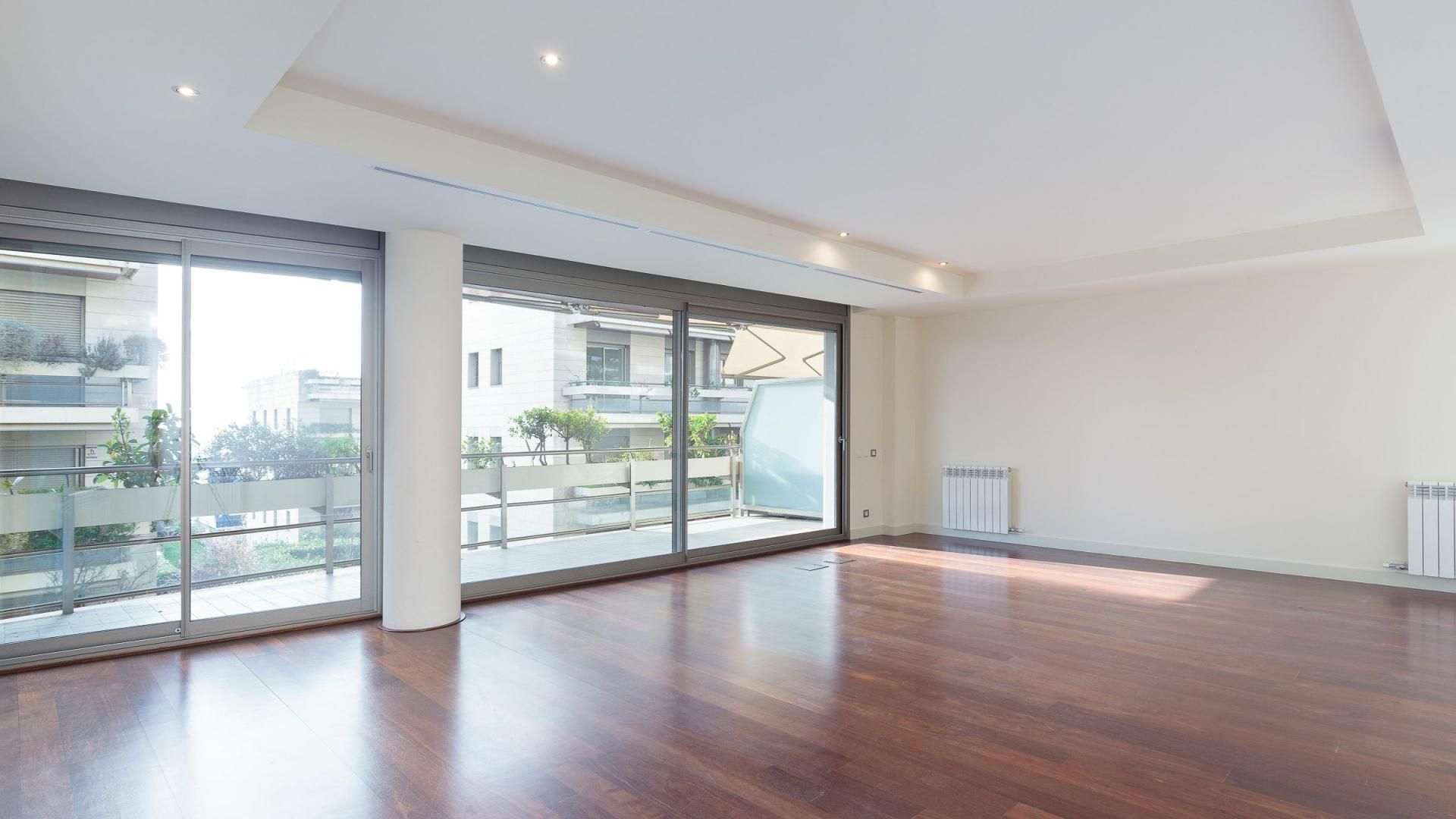Living room of Flat to rent in  Barcelona Capital  with Private garden, Terrace and Storage room