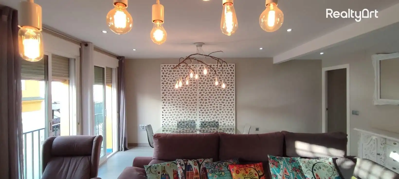 Living room of Flat for sale in Sevilla  with Air Conditioner, Heating and Terrace
