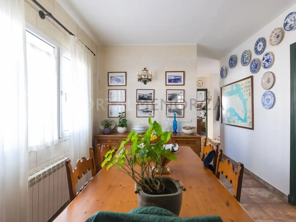 Dining room of Houses for sale in Es Mercadal  with Air Conditioner and Terrace