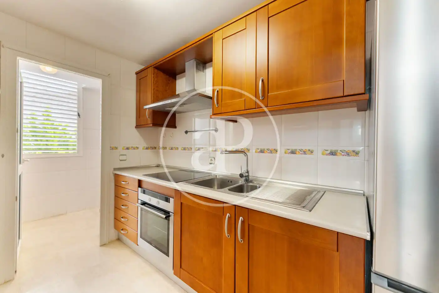 Kitchen of Flat for rent in  Palma de Mallorca  with Air Conditioner, Heating and Private garden