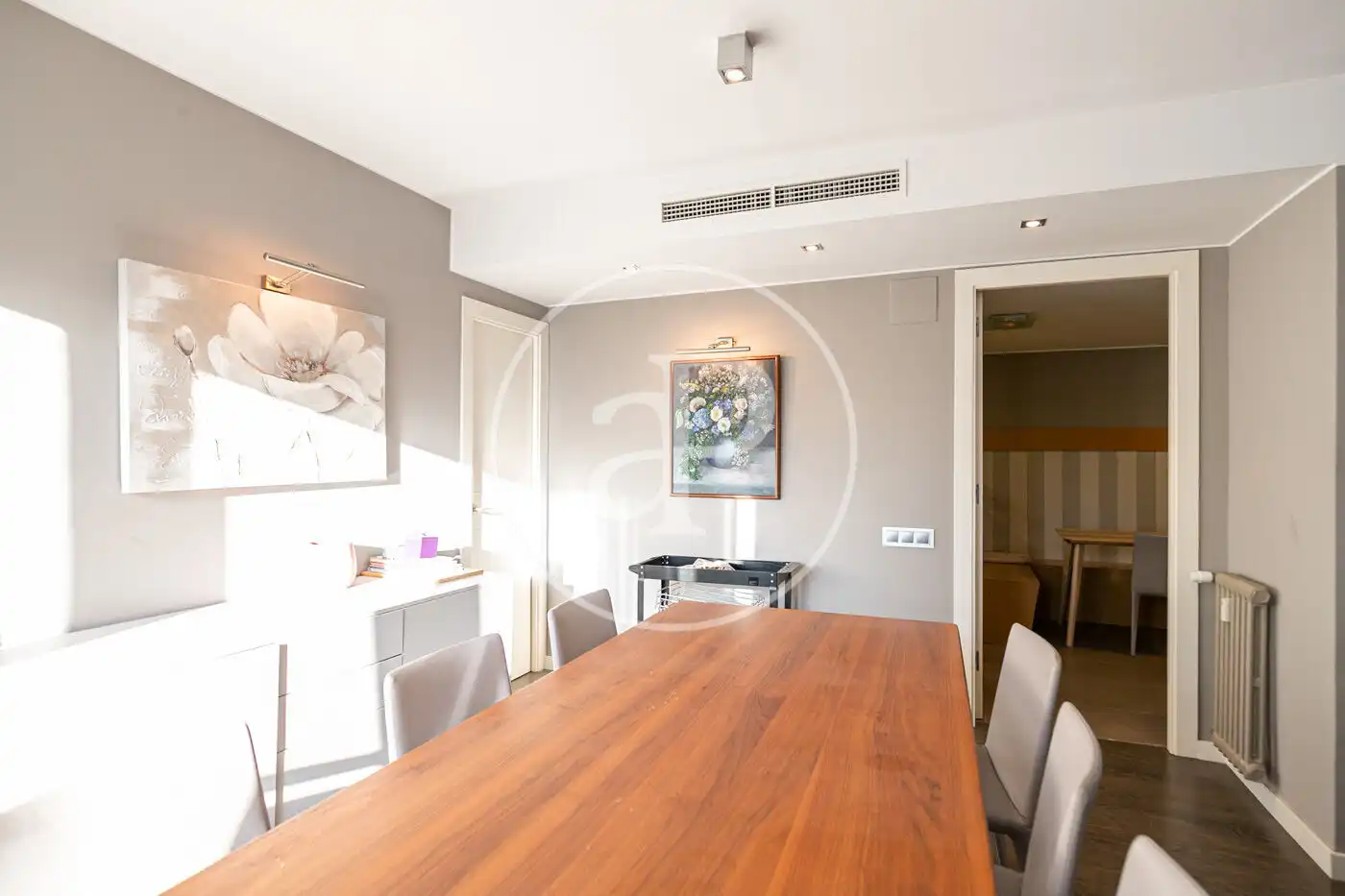 Dining room of Flat for sale in Barcelona  with Air Conditioner, Heating and Terrace