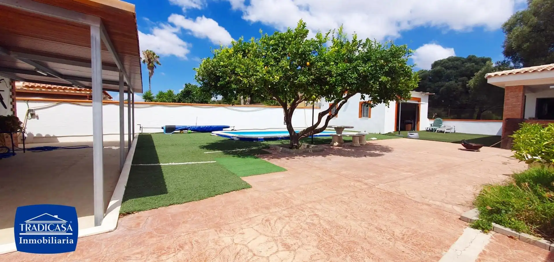Garden of Country homes for sale in Jerez de la Frontera  with Air Conditioner, Private garden and Swimming Pool