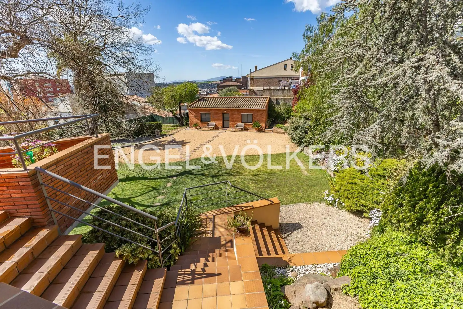 Jardí de Casa o xalet en venda en Granollers amb Calefacció, Jardí privat i Terrassa