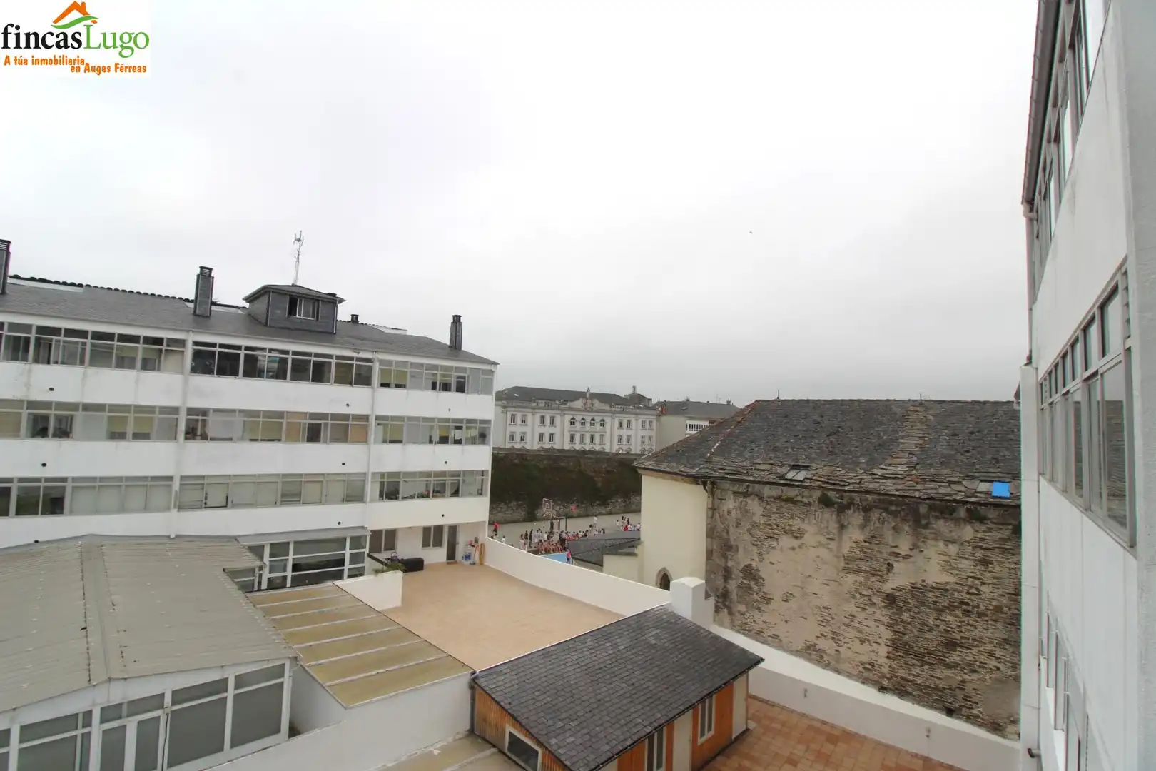 Terrace of Flat for rent in Lugo  with Heating and Storage room