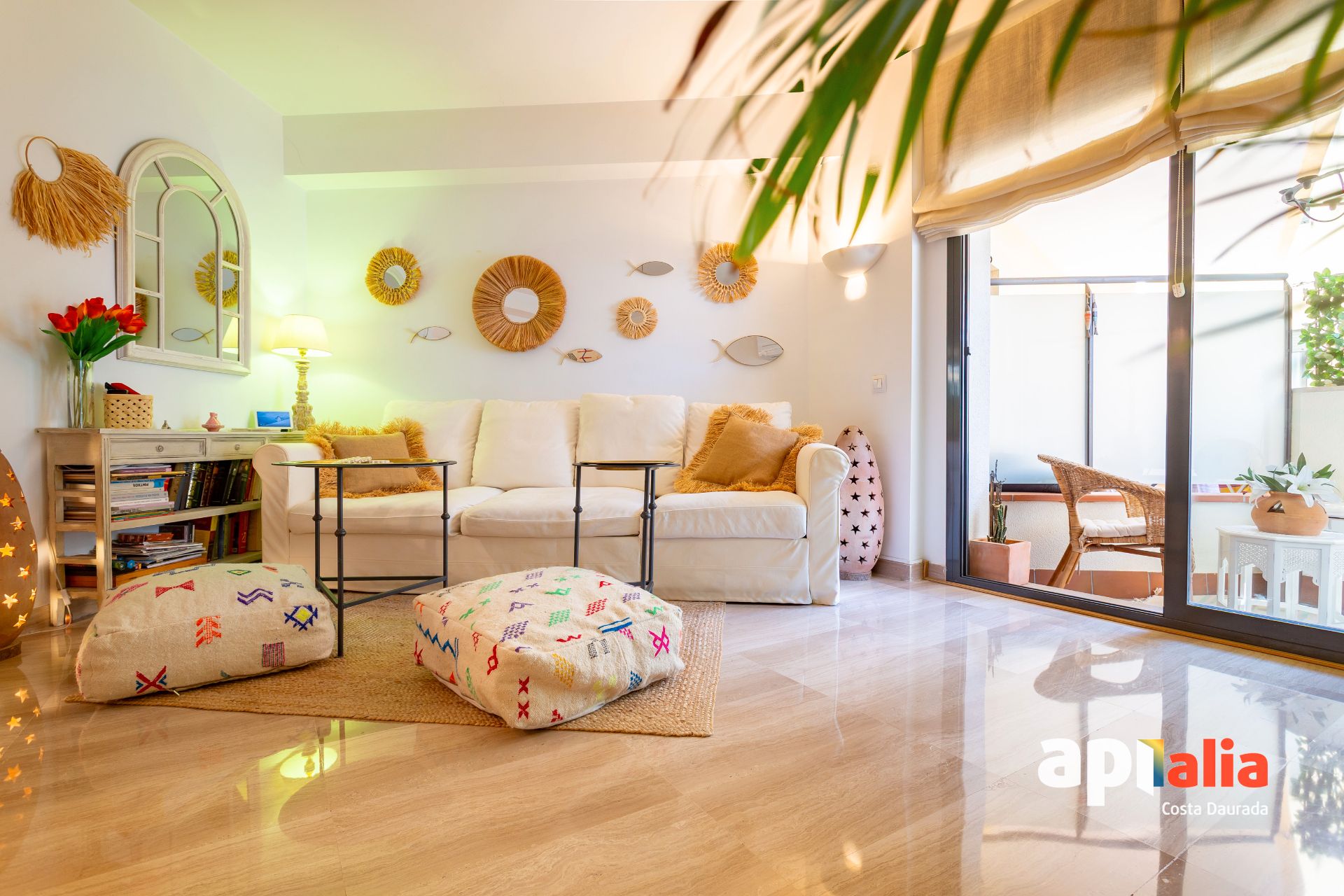 Living room of Planta baja for sale in Altafulla  with Air Conditioner, Heating and Terrace