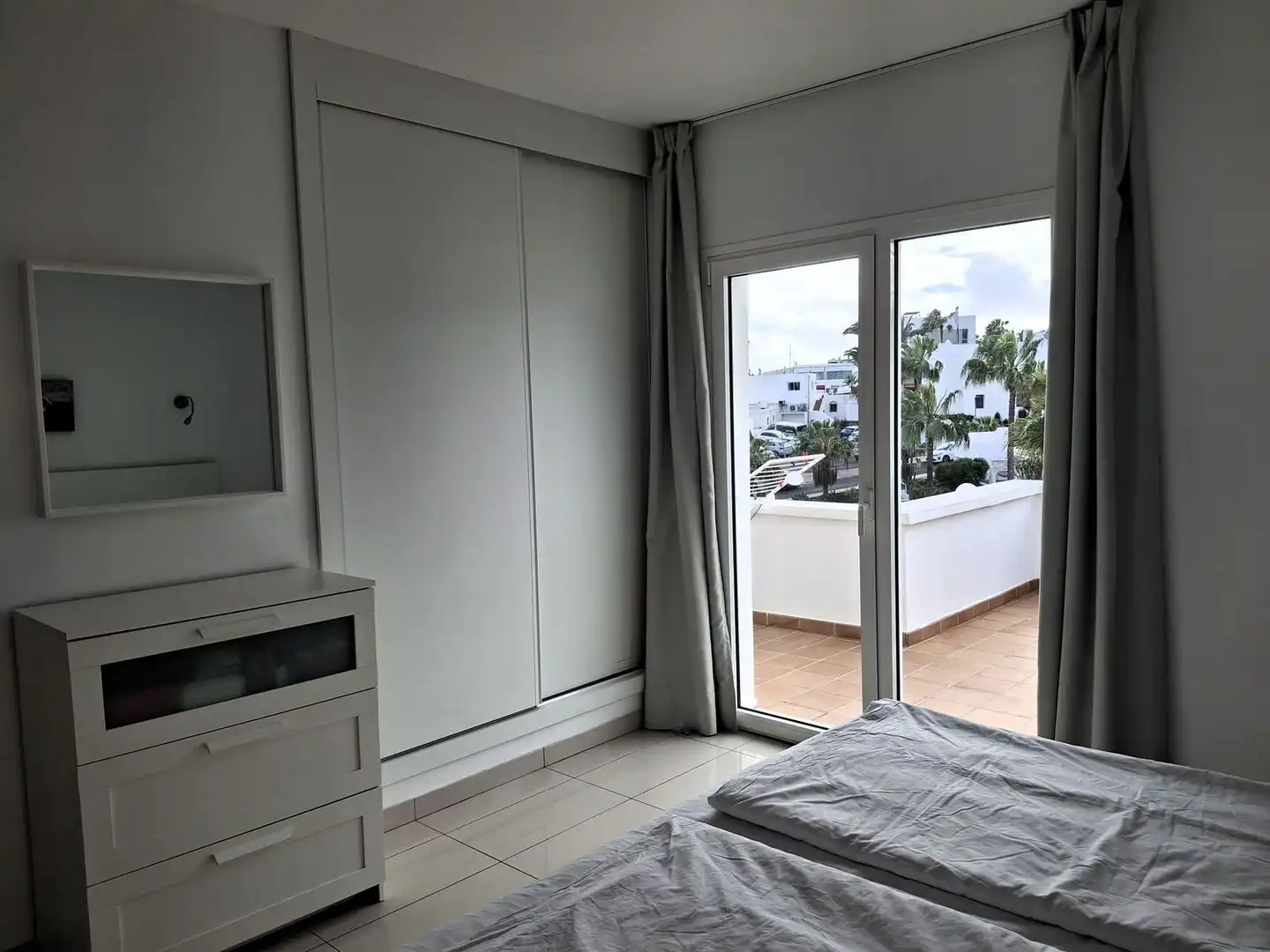 Schlafzimmer von Wohnung zum Verkauf in Pájara mit Privatgarten, Terrasse und Gemeinschaftspool