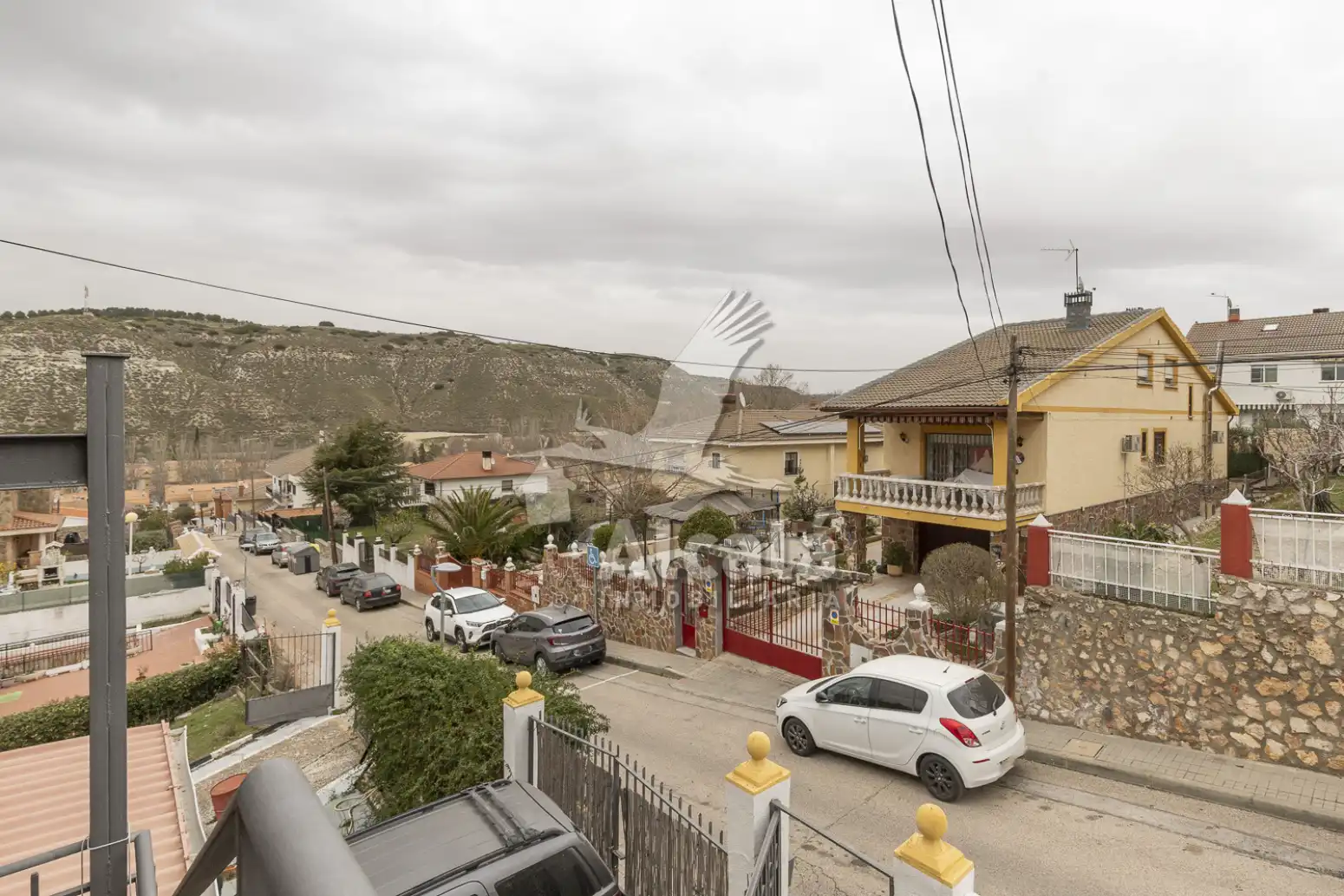 Vista exterior de Casa o xalet en venda en Villalbilla amb Aire condicionat, Calefacció i Jardí privat