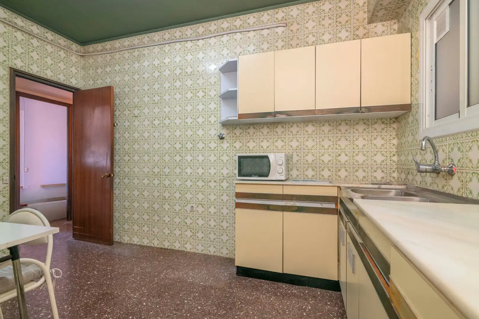 Cocina de Piso en venta en Barcelona con Aire acondicionado, Calefacción y Balcón