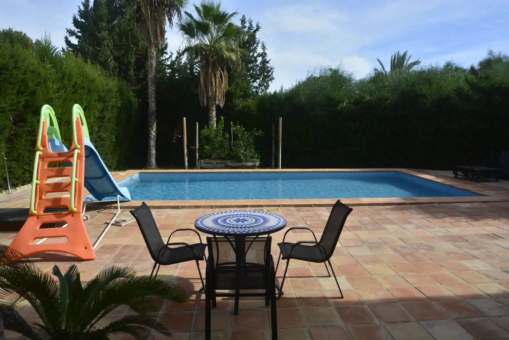 Schwimmbecken von Haus oder Chalet zum Verkauf in Las Torres de Cotillas mit Klimaanlage, Heizung und Privatgarten