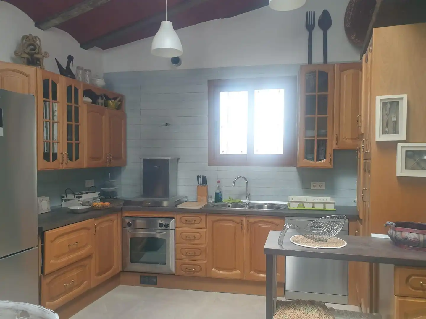 Kitchen of Country homes for rent in Cuevas del Campo  with Private garden, Furnished and Oven