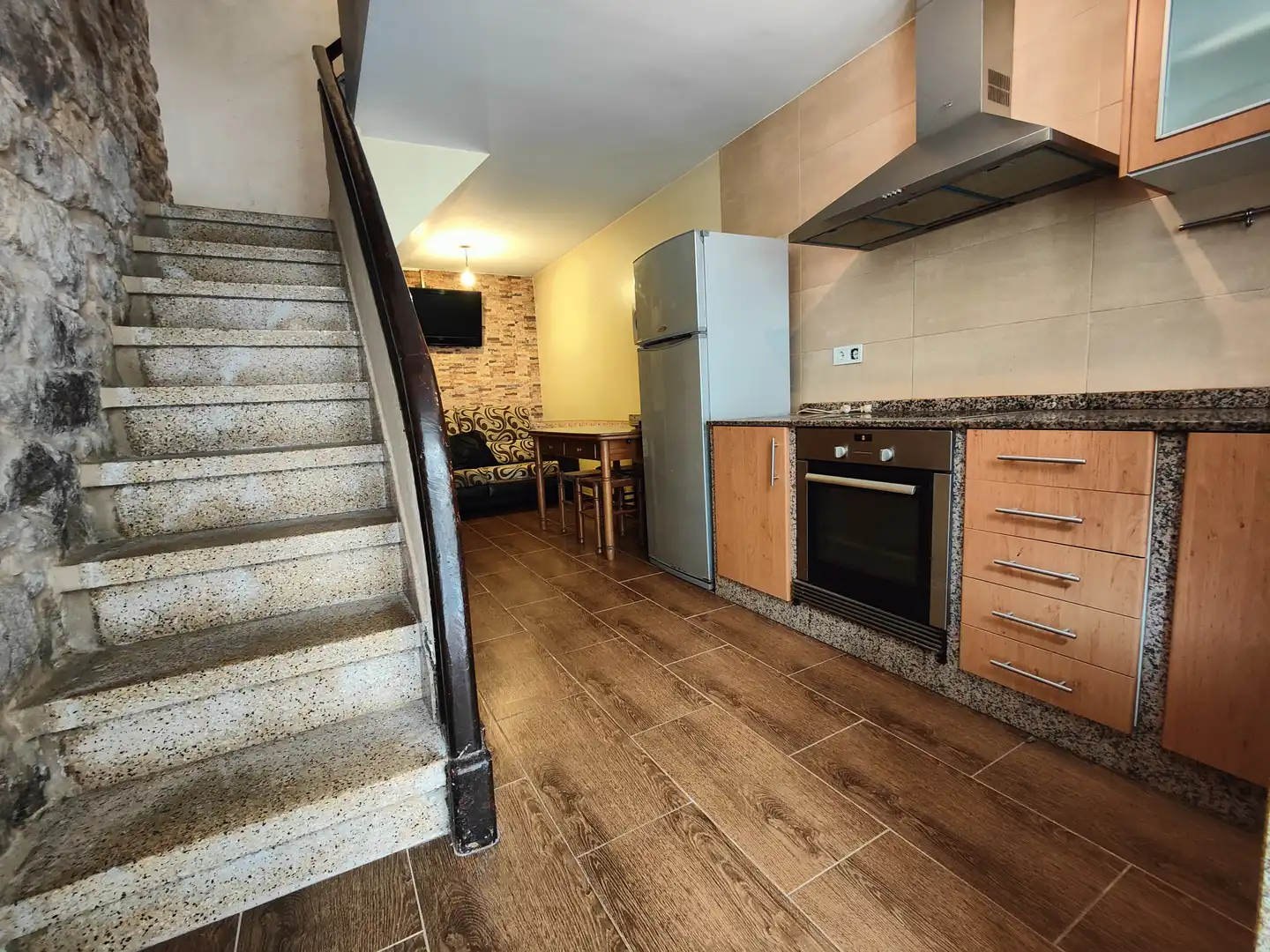 Cocina de Casa adosada en venta en Rianxo con Terraza