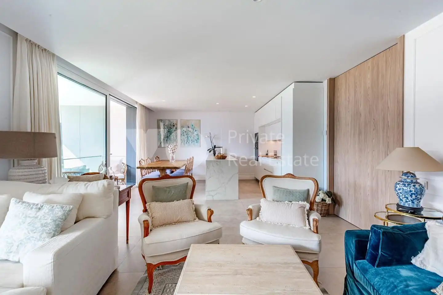 Sala de estar de Piso en venta en Pozuelo de Alarcón con Aire acondicionado, Calefacción y Terraza