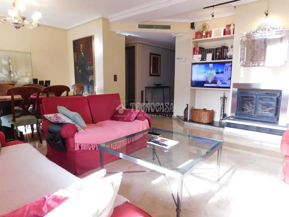Sala de estar de Piso en venta en Zaragoza con Aire acondicionado, Calefacción y Terraza