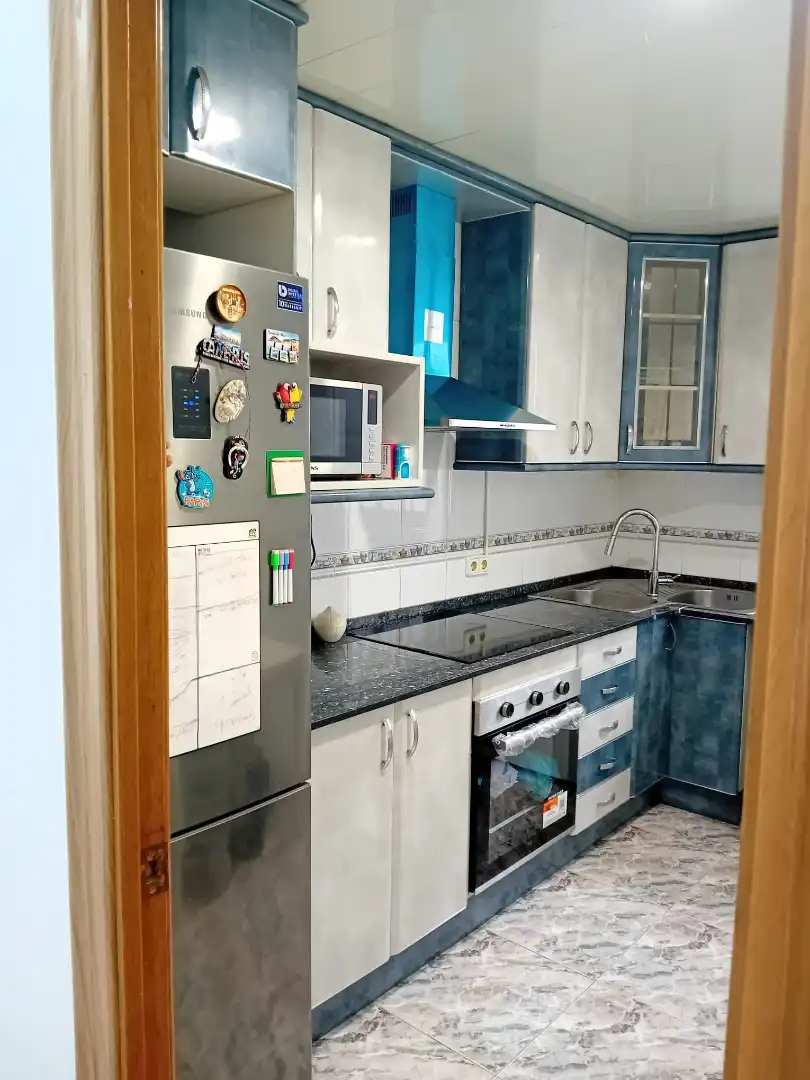 Cuina de Àtic en venda en Badalona amb Aire condicionat i Terrassa